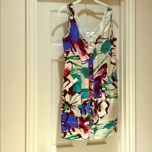 Multi silk dress - WALTER